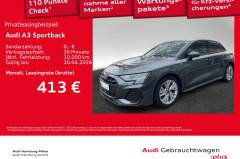 Audi A3 Sportback 35 TDI S line S tronic Navi Kamera Sitzhzg