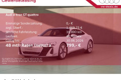 Audi e-tron GT quattro Pano LED Stand-Klima Navi uvm
