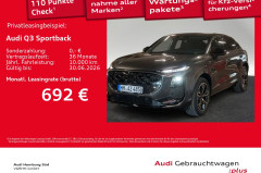 Audi Q3 Sportback TDI S tronic 2xS LINE/NAVI/ACC/LED+