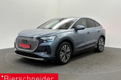 Audi Q4 e-tron Sportback 50 S line MATRIX SONOS PANO VIRTUAL KAMERA ACC NAVI PDC 19 CONNECT DAB