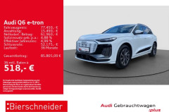 Audi Q6 e-tron qu 2x S-Line AHK MATRIX PANO AR-HuD B&O