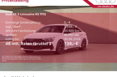 Audi RS3 RS 3 Limousine S Tronic