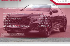 Audi RS Q8 SUV performance tiptronic NAVI PANO PDC