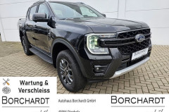 Ford Ranger Wildtrak*e-4WD*el.Rollo*ACC*360°Kamera**Wartung & Verschleiss*Techno46*AHK*