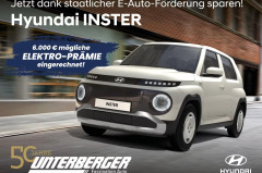 Hyundai INSTER 42 kWh Select inkl. Navi uvm - 6.000,- € mögliche staatliche Förderung bereits eingerechnet!