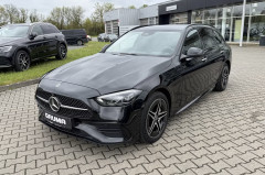 Mercedes-Benz C 300 e T-Modell mit 0,5% Versteuerung+AMG+Night+Keyless+LED+AHK+2 Jahre Garantie