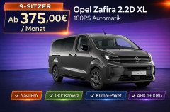 Opel Zafira Edition 2.2D XL 180PS 9-Sitzer|AHK|Navi|Kamera|LED