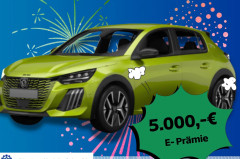 Peugeot 208 e208 Style 136PS 100kw  ​ ​ E Prämie