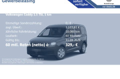 Volkswagen Caddy Flexible 5-Sitzer 1.5 TSI Klima AHK PDC