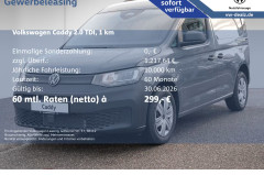 Volkswagen Caddy Flexible 5-Sitzer 2.0 TDI DSG Klima AHK
