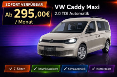 Volkswagen Caddy Maxi TDI DSG 7-Sitzer Winterpaket|ACC|Kamera|Sofort Verfügbar!