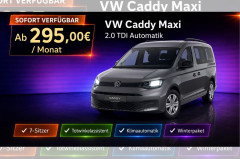 Volkswagen Caddy Maxi TDI DSG 7-Sitzer Winterpaket|ACC|Kamera|Sofort Verfügbar!
