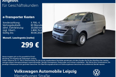 Volkswagen e-Transporter Kasten Preisvorteil 8958€