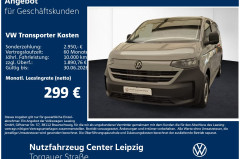 Volkswagen Transporter Kasten TDI Preisvorteil 8333€