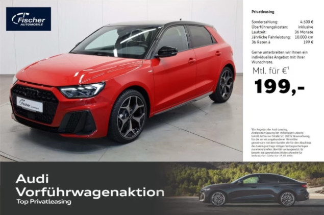 Audi A1 Sportback 30 TFSI S line plus