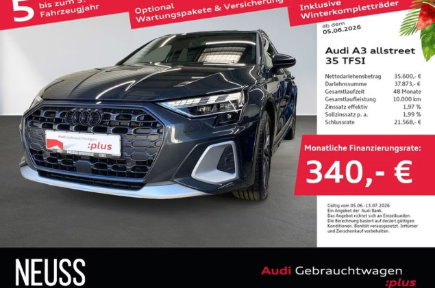 Audi A3 allstreet 35 TFSI BUSINESS+AHK+ACC+RFK+PRIVACY+AKTION