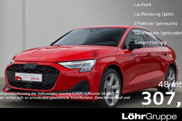 Audi A3 Limousine 30 TFSI S line 6-Gang GWP