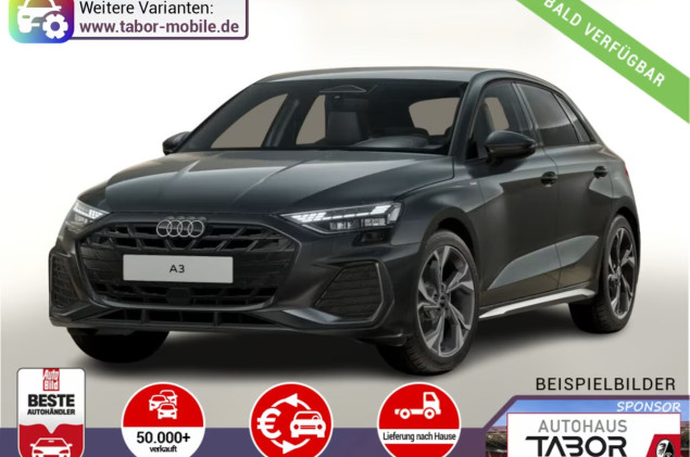 Audi A3 Sportb quattro 2xS line LED Nav 18Z SHZ PrivG