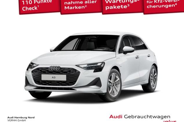 Audi A3 Sportback 1.5 TFSIe Navi ACC AHK SONOS HeadUp
