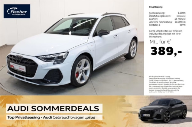 Audi A3 Sportback 45 TFSI e S line AHK/Matrix/RFK/HUD
