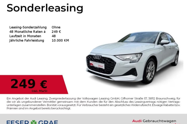 Audi A3 Sportback Advanced 35TFSI CAM/Navi/LED+/ACC