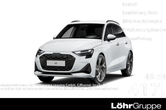 Audi A3 Sportback advanced TFSI quattro S-tronic