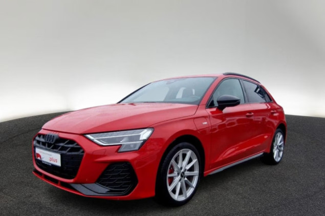 Audi A3 Sportback S-Line Black 45 TFSIe AHK LEDER RFK