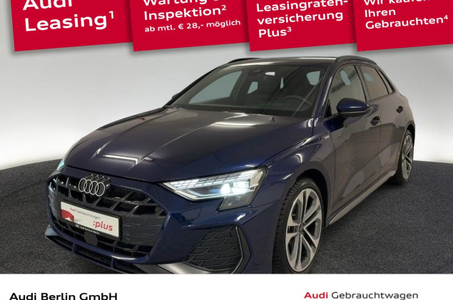 Audi A3 Sportback S line 30 TFSI S tr. AHK HUD LED RFK