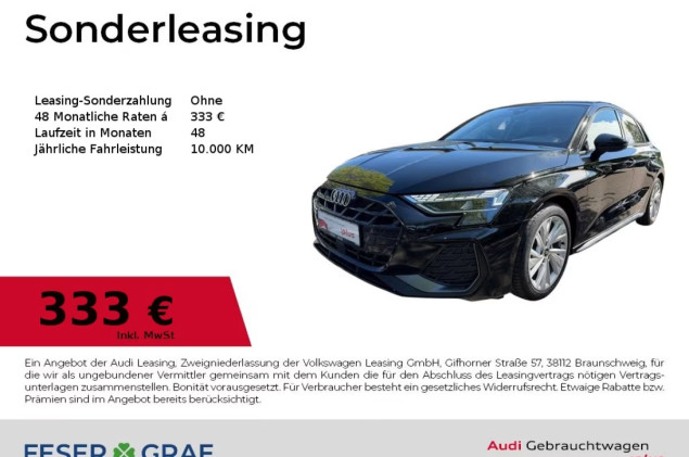 Audi A3 Sportback S line 35TDI S-tronic/CAM/LED+/Navi