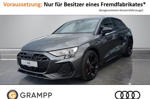Audi A3 Sportback S line TFSI e Hybrid 200 kW S tronic 0,5% VERSTEUEREUNG + LED + KAMERA + NAVI + BUSINESSPA