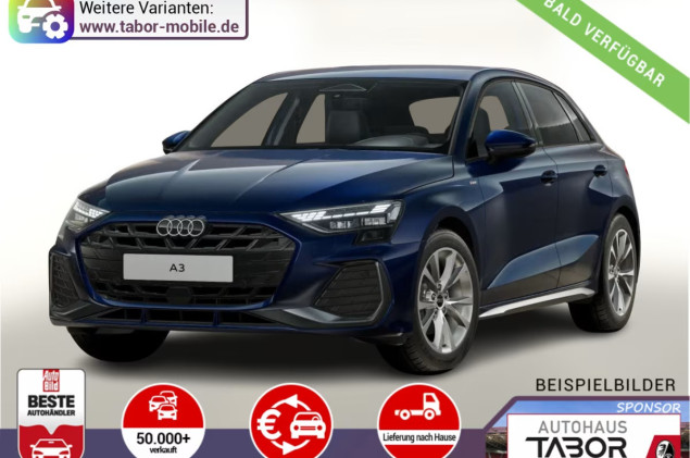 Audi A3 Sportback TFSI 204 quattro S line Nav LED SHZ