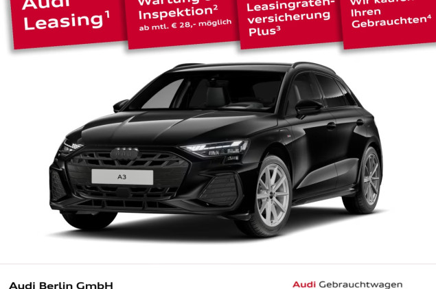 Audi A3 Sportback TFSI e S line 40 e S tr.