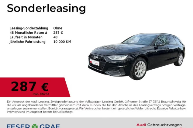 Audi A4 Avant 35 TFSI S tronic NAVI+/PDC+/CarPlay/GRA