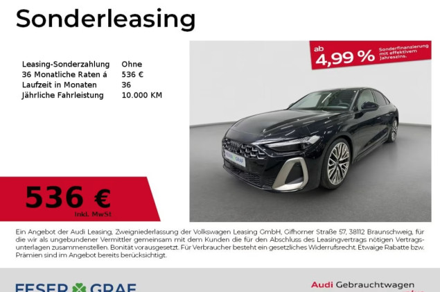 Audi A5 TDI quattro S line B&O Stdhz. AHK