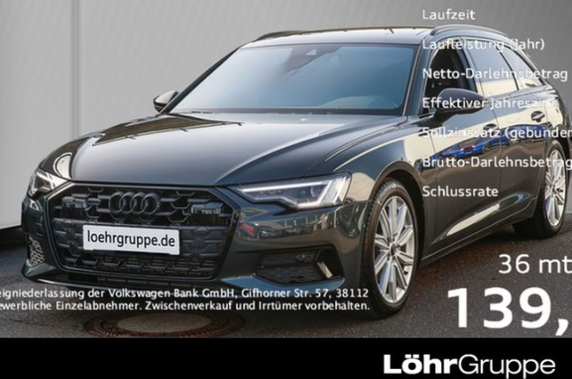 Audi A6 Avant 45 TFSI advanced sline Matrix GWF