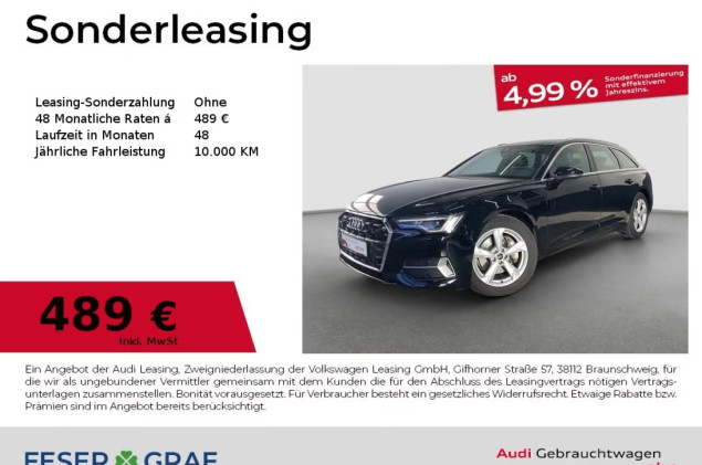 Audi A6 Avant advanced 45 TFSI AHK ACC Matrix Keyless