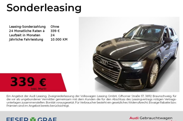 Audi A6 Avant Design 45 TFSI qu ACC VIRTUAL KAMERA