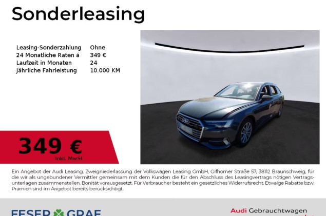 Audi A6 Avant sport 45 TFSI qu AHK PANO MATRIX KAMERA