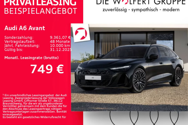 Audi A6 Avant TDI quattro S line*B&O*AHK*HuD*TECH PRO*