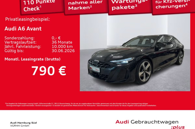 Audi A6 Avant TFSI S tronic 2xS LINE/B&O/AHK/360°/HUD