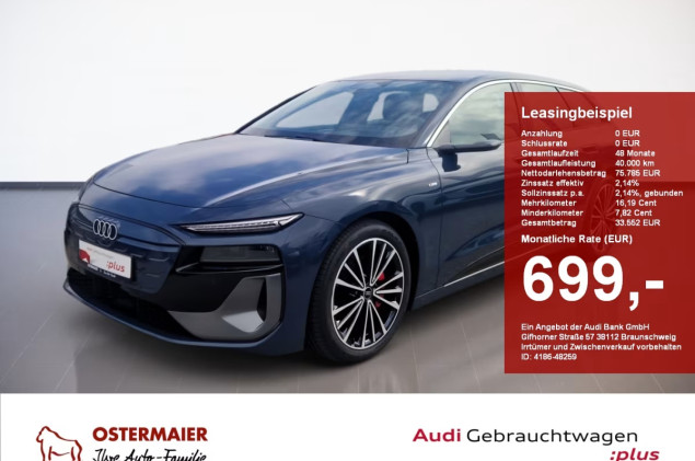 Audi A6 e-tron A6 Avant e-tron S-LINE NP:107tEUR! AHK.B&O.BEIFAHRERDISPLAY