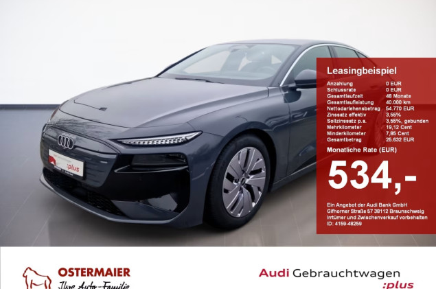 Audi A6 e-tron A6 Sportback e-tron AHK.LUFTFEDERUNG.BEIFAHRERDISPLAY.OLED