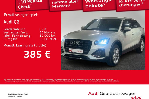 Audi Q2 35 TFSI advanced S tronic KAMERA/OPTIKPAKET