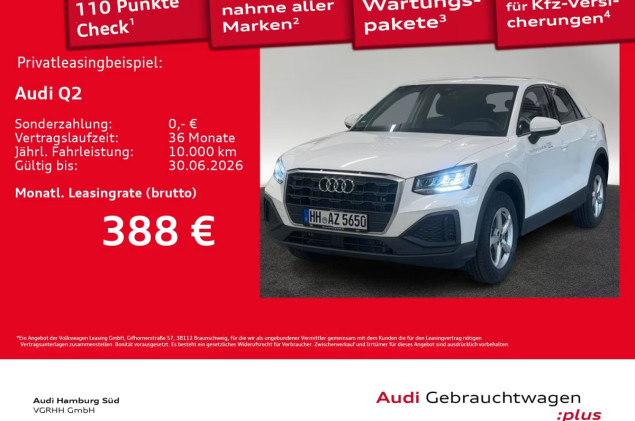Audi Q2 35 TFSI S tronic LED/INTERFACE/SITZHEIZUNG