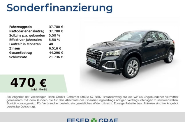 Audi Q2 35 TFSI S tronic Standheiz.+LED+/AZV+/CarPlay