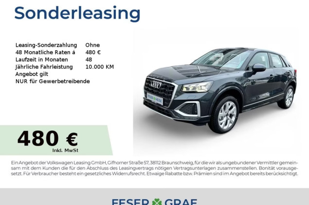 Audi Q2 35 TFSI S Tronic Standh./Matrix/Cam/AZV/CP