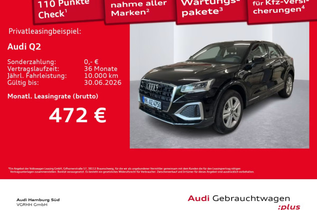 Audi Q2 advanced 35 TFSI S tronic VIRTUAL-PLUS/KAMERA