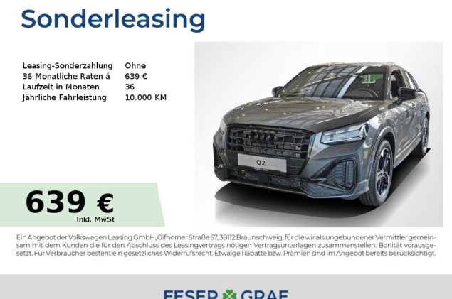 Audi Q2 S line 35 TFSI S tronic