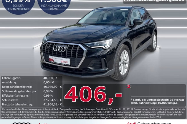 Audi Q3 40 TDI qu LED Virtual Kam NAVI+ PDC ACC 18