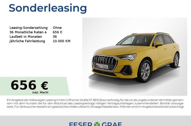 Audi Q3 S line 45 TFSI quattro S tronic PDC ACC Navi
